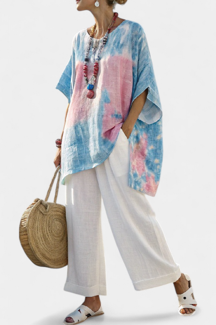 Valentina - Linen Bamboo Trouser Set