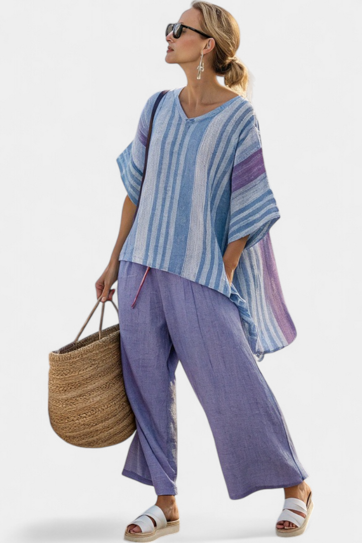 Carlotta - Linen Trouser Set
