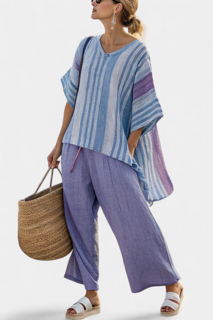 Carlotta - Linen Trouser Set