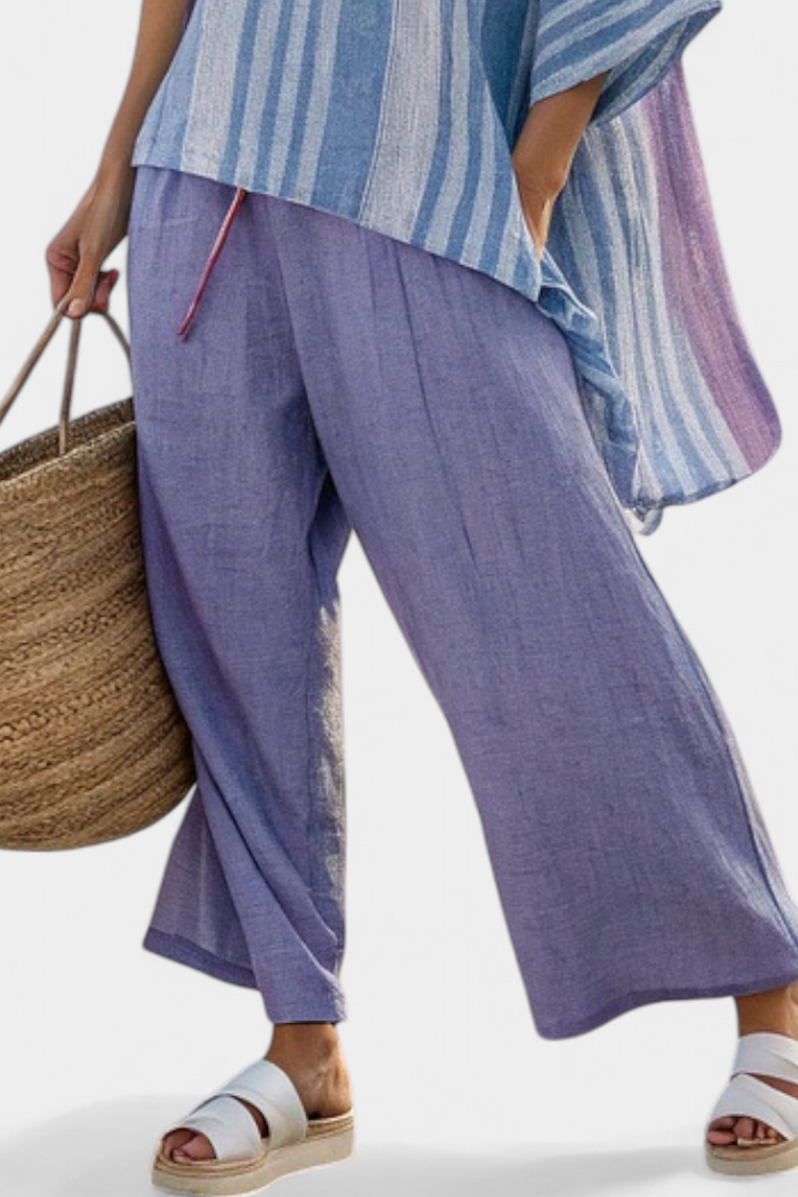 Carlotta - Linen Trouser Set