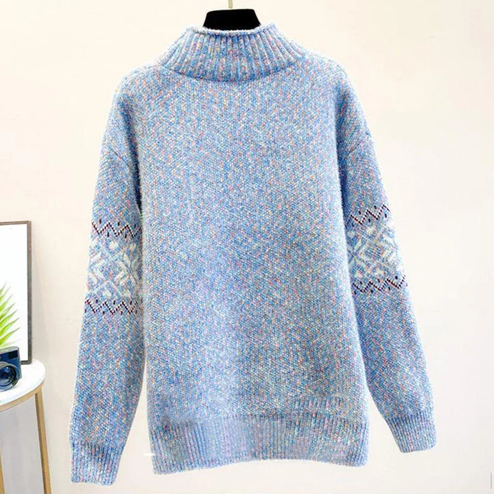 Isabella | Snowflake Knit Sweater