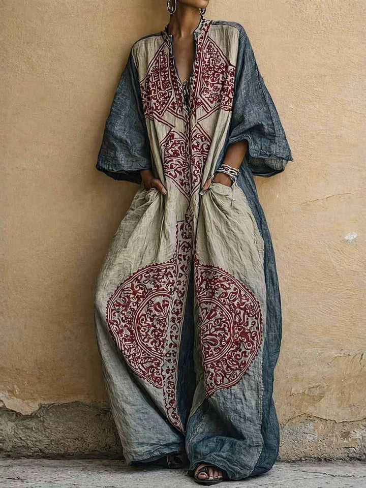 Seraphina™ | Bohemian Artisan Jumpsuit