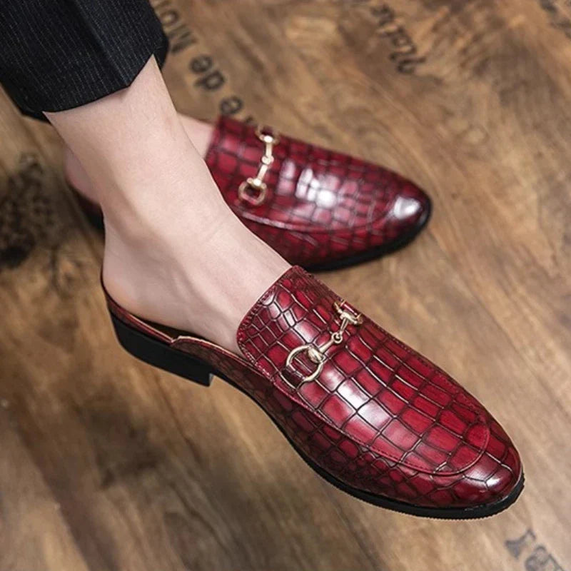 Elbert Genuine Leather Mules