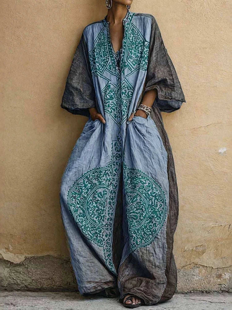 Seraphina™ | Bohemian Artisan Jumpsuit