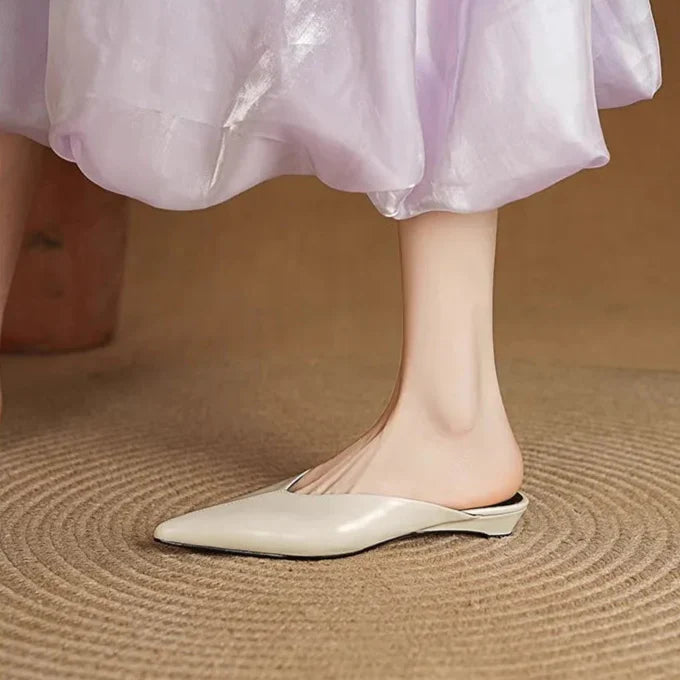 Eneva Leather Mules