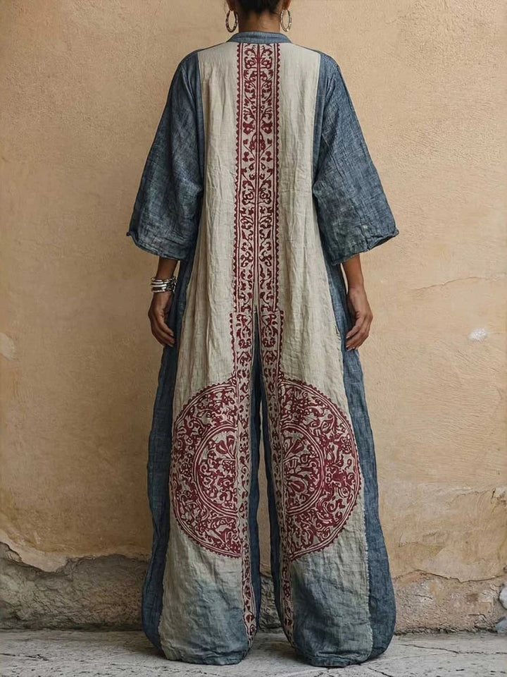 Seraphina™ | Bohemian Artisan Jumpsuit