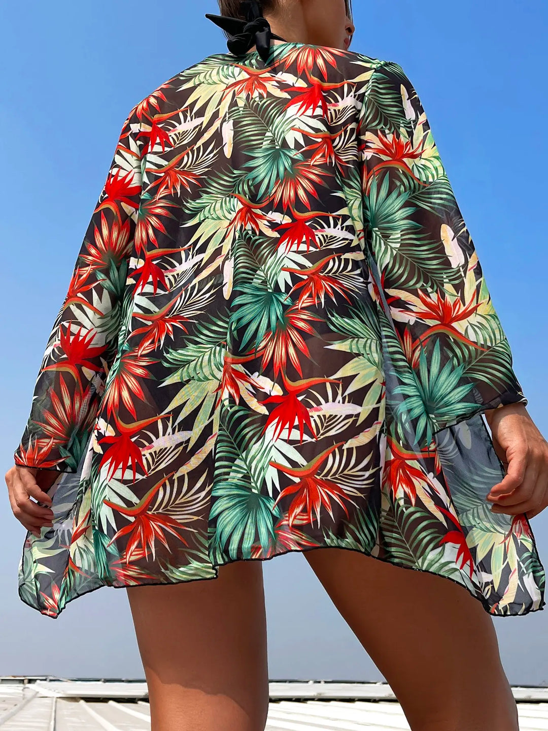 Isabella | Tropical Escape Three-Piece Bikini Set