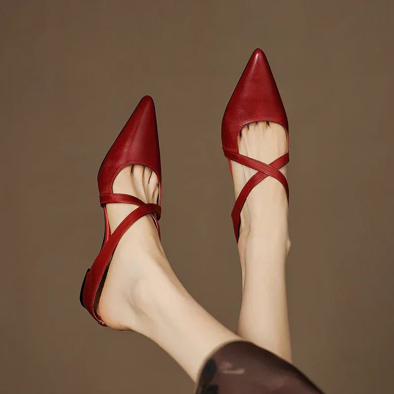 Aluna™ | Genuine Leather Mules