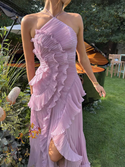 Estelle™ | Elegant Halter Dress