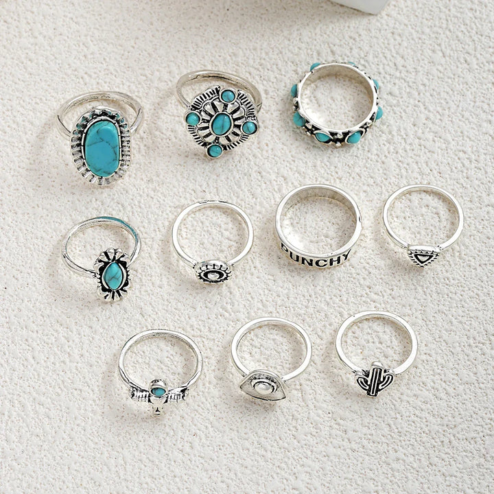 Dakota | 10-Piece Western Ring Set