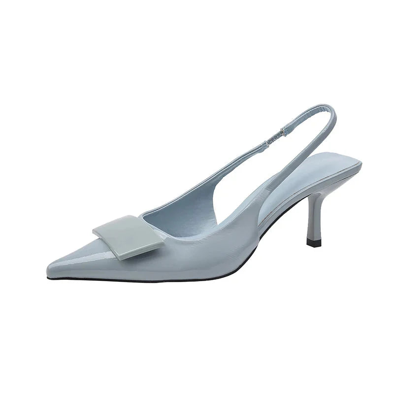 Hannah | Office Slingback Kitten Heels