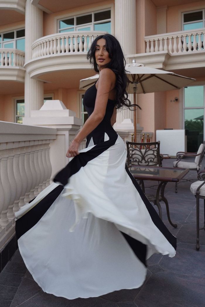 Faye | Women's Wedding Guest Lace Maxi Dress