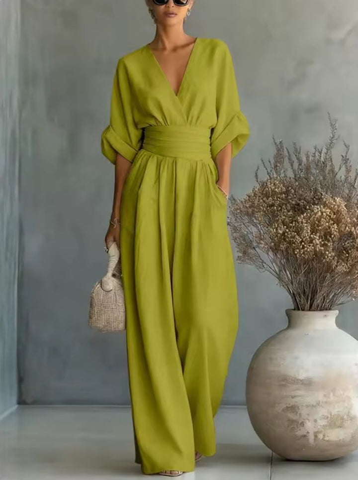 Risel - Jumpsuit to Feel Comfortable and Polished on Your Day.