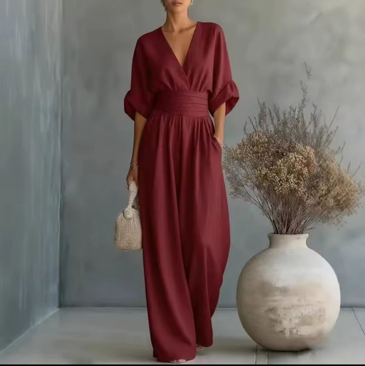 Risel - Jumpsuit to Feel Comfortable and Polished on Your Day.