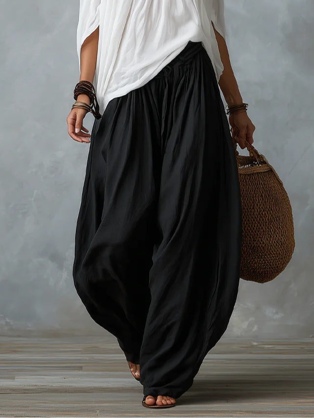 Rosario™ | Off-Shoulder Top & Wide Lantern Pants Set