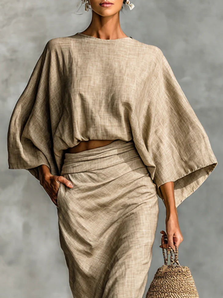 Giulia – Elegant Two-Piece Skirt Set