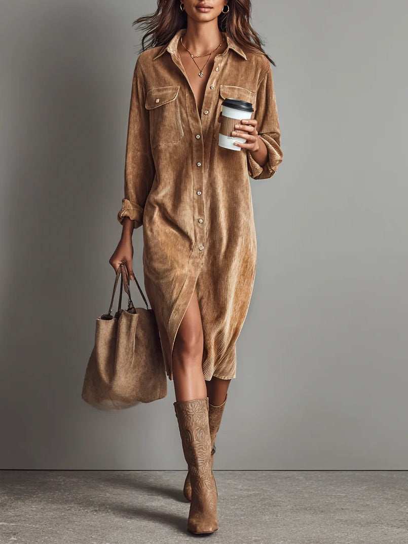Elle™ | Chic Flared Hem Dress