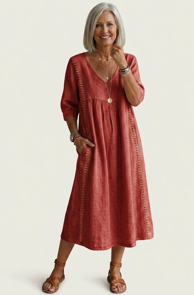 Juliette I Elegance A Line Maxi Dress