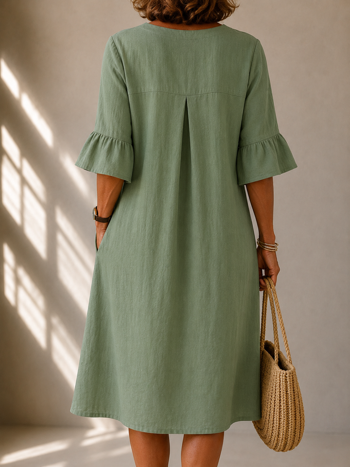 Margaret™ | Button Dress