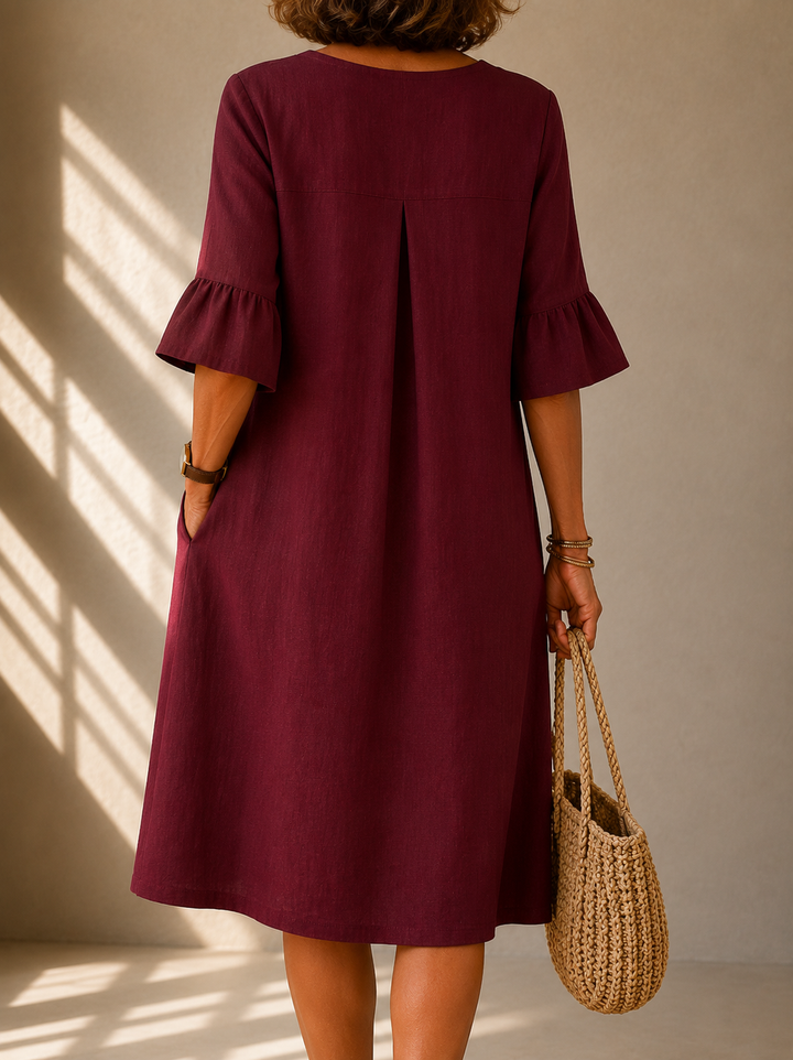 Clara™ | Button Dress