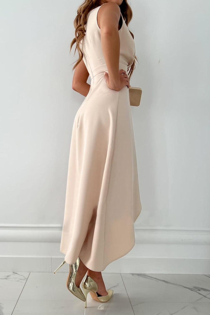 Julie | Dress with Pink Pattern