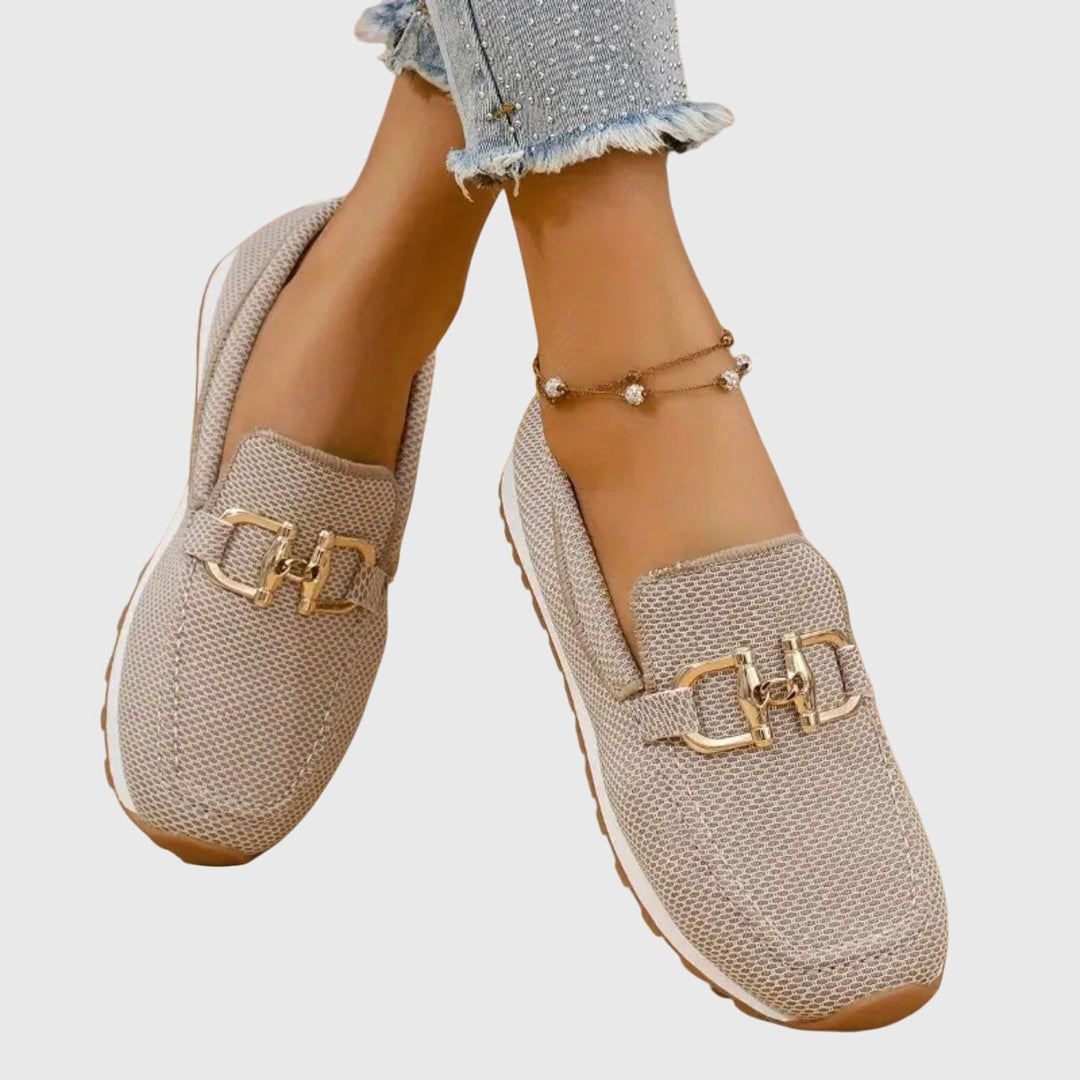 Horsebit Detail Comfort Real Leather Loafers