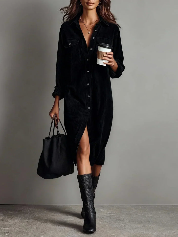 Elle™ | Chic Flared Hem Dress