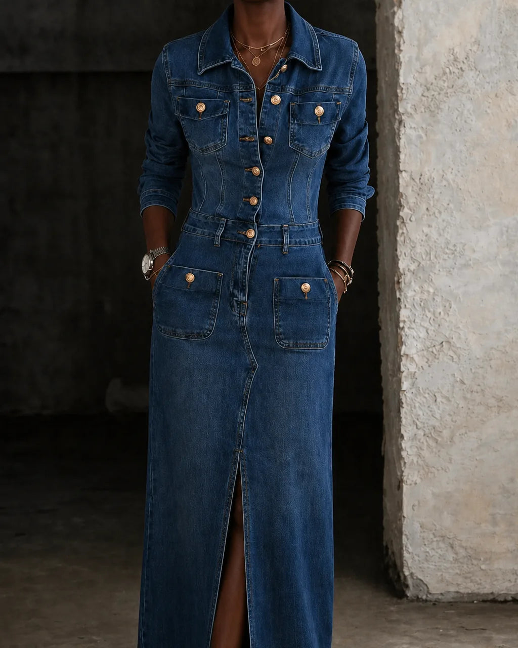Leila | Classic Comfortable Denim Jacket