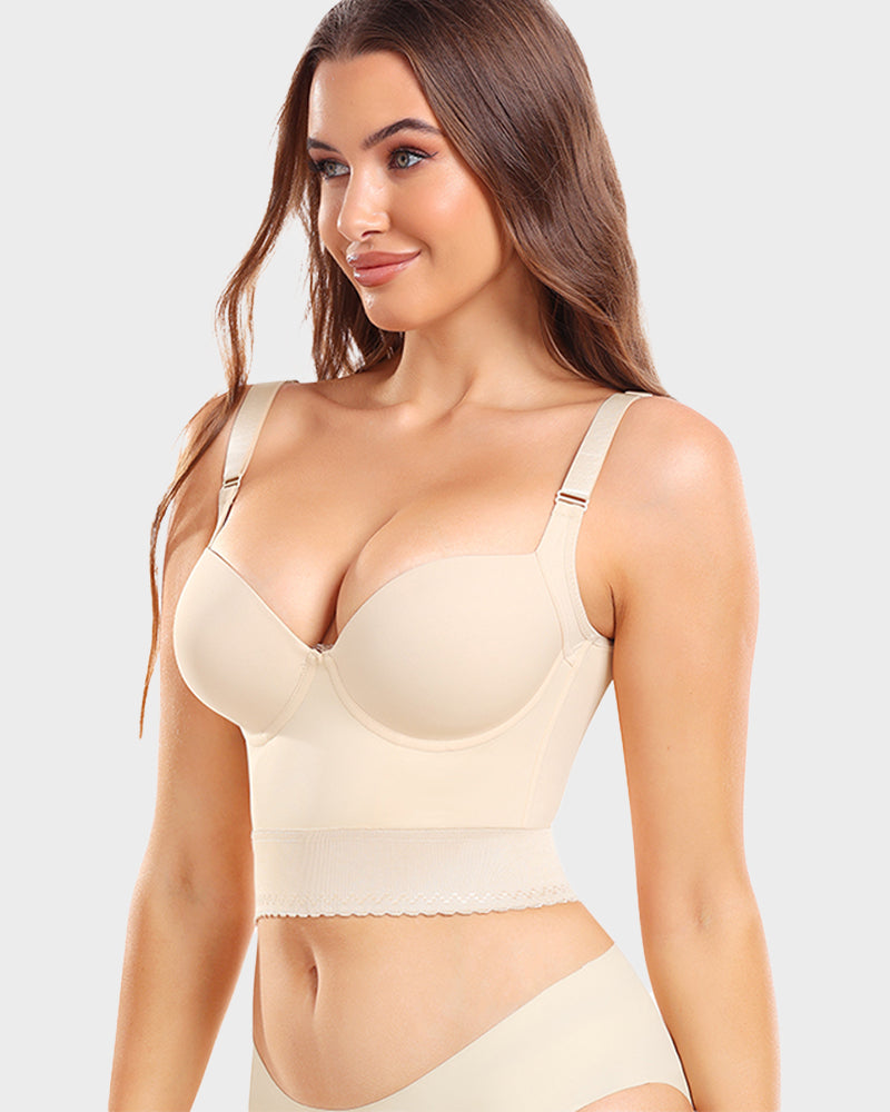 ContourFit™ | Built-In Shapewear Longline Push-Up Bra