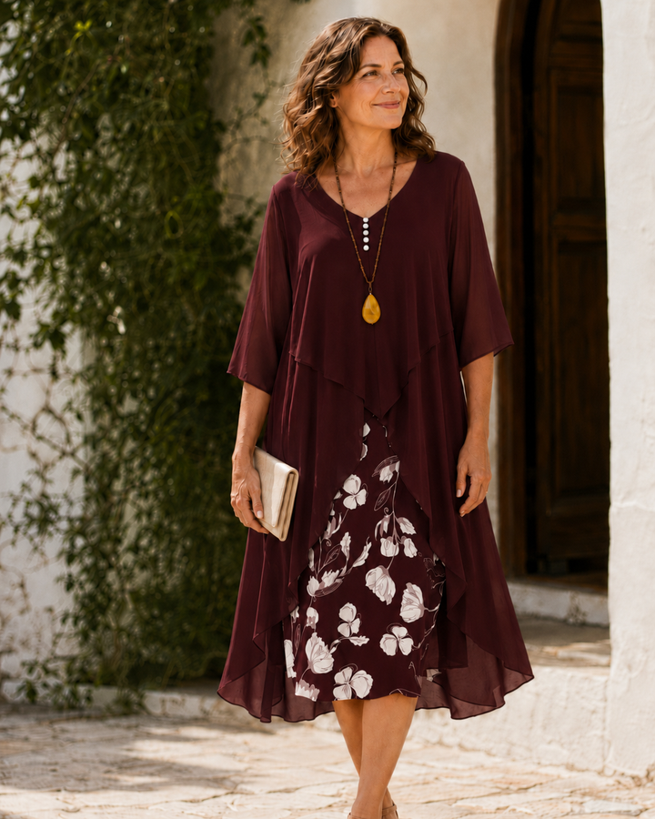 Odette | Layered Maxi Dress