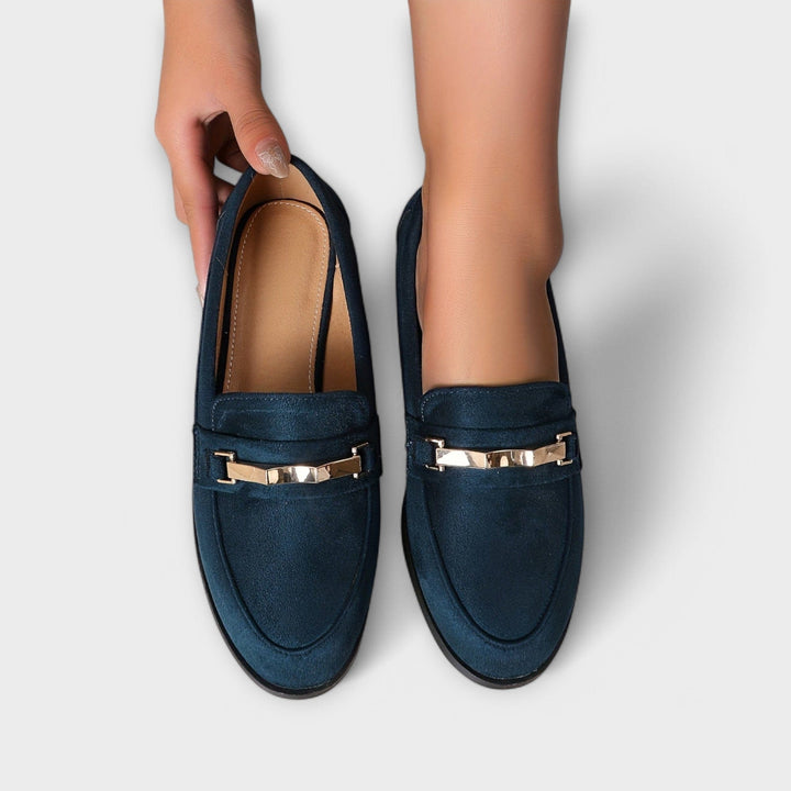Noémie | Suede Loafers