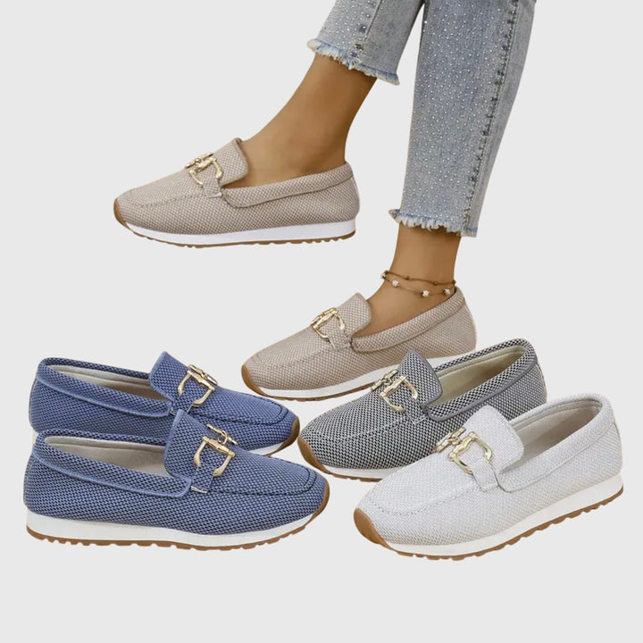 Horsebit Detail Comfort Real Leather Loafers
