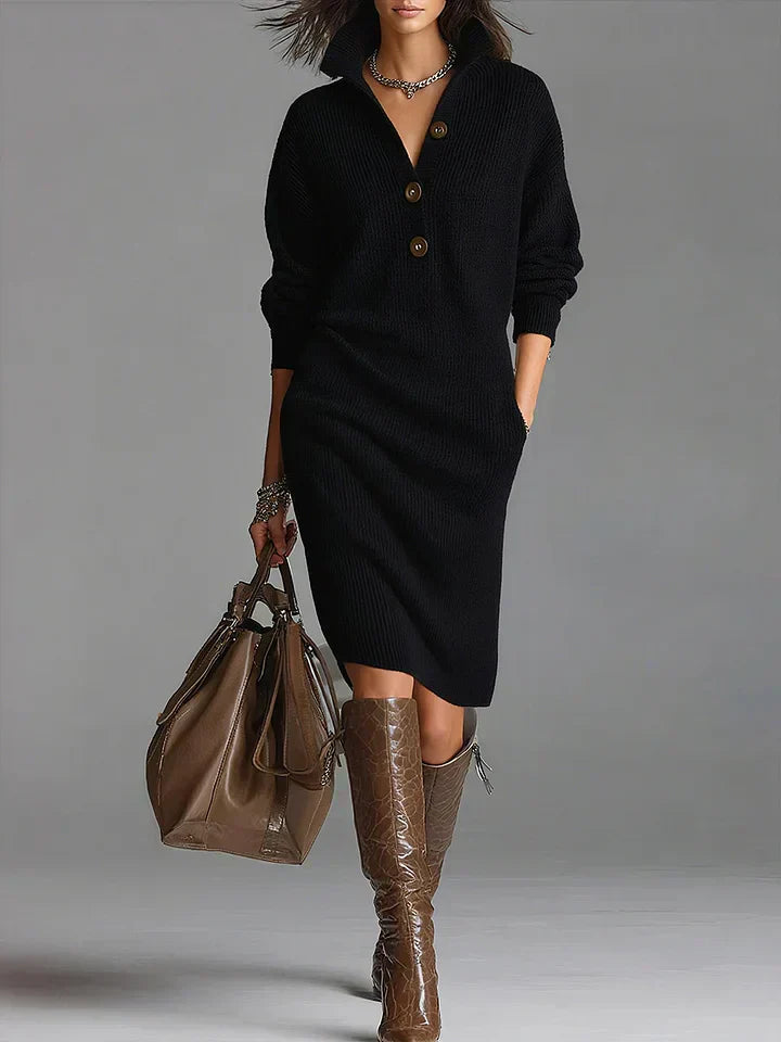 Fatima™ | Chic Sweater Dress