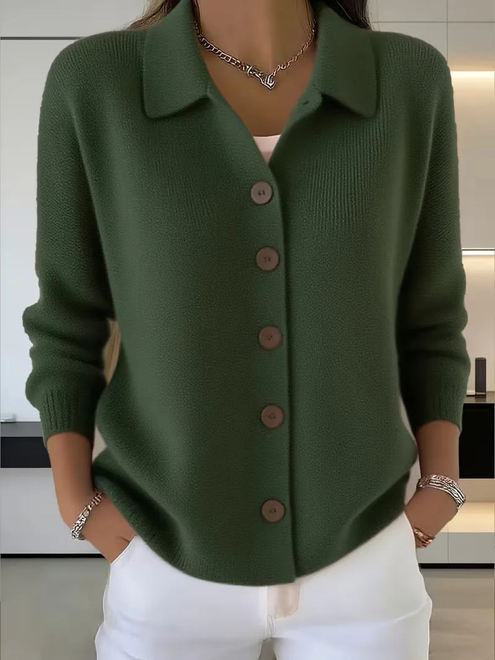 Carmela™ | Soft Button Front Knit Cardigan