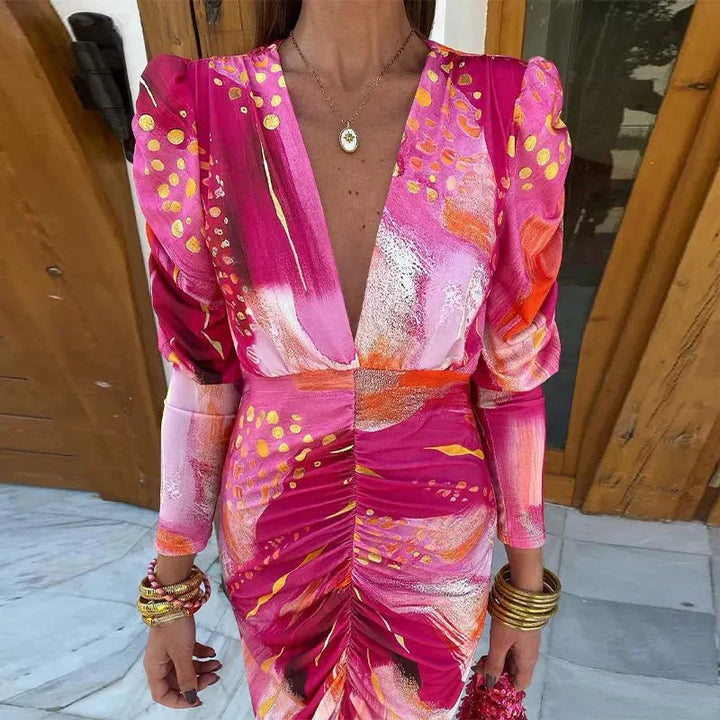 Anastasia | Women's Wedding Guest Wrap Maxi Dress Evening