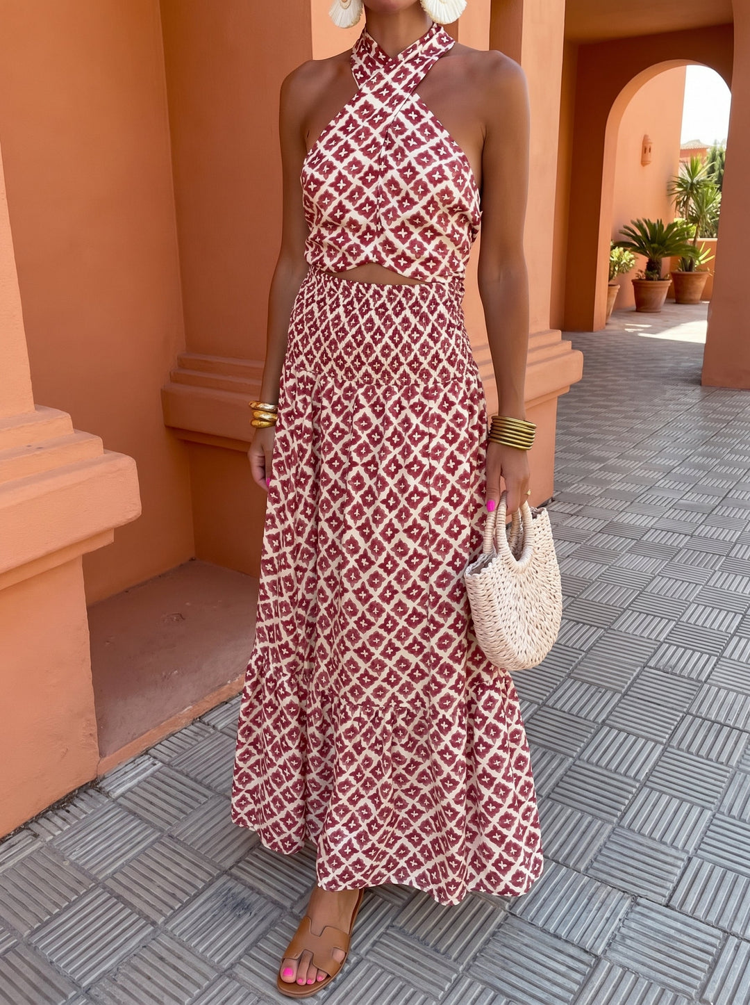 Elsa | Elegant Set with Off-Shoulder Design