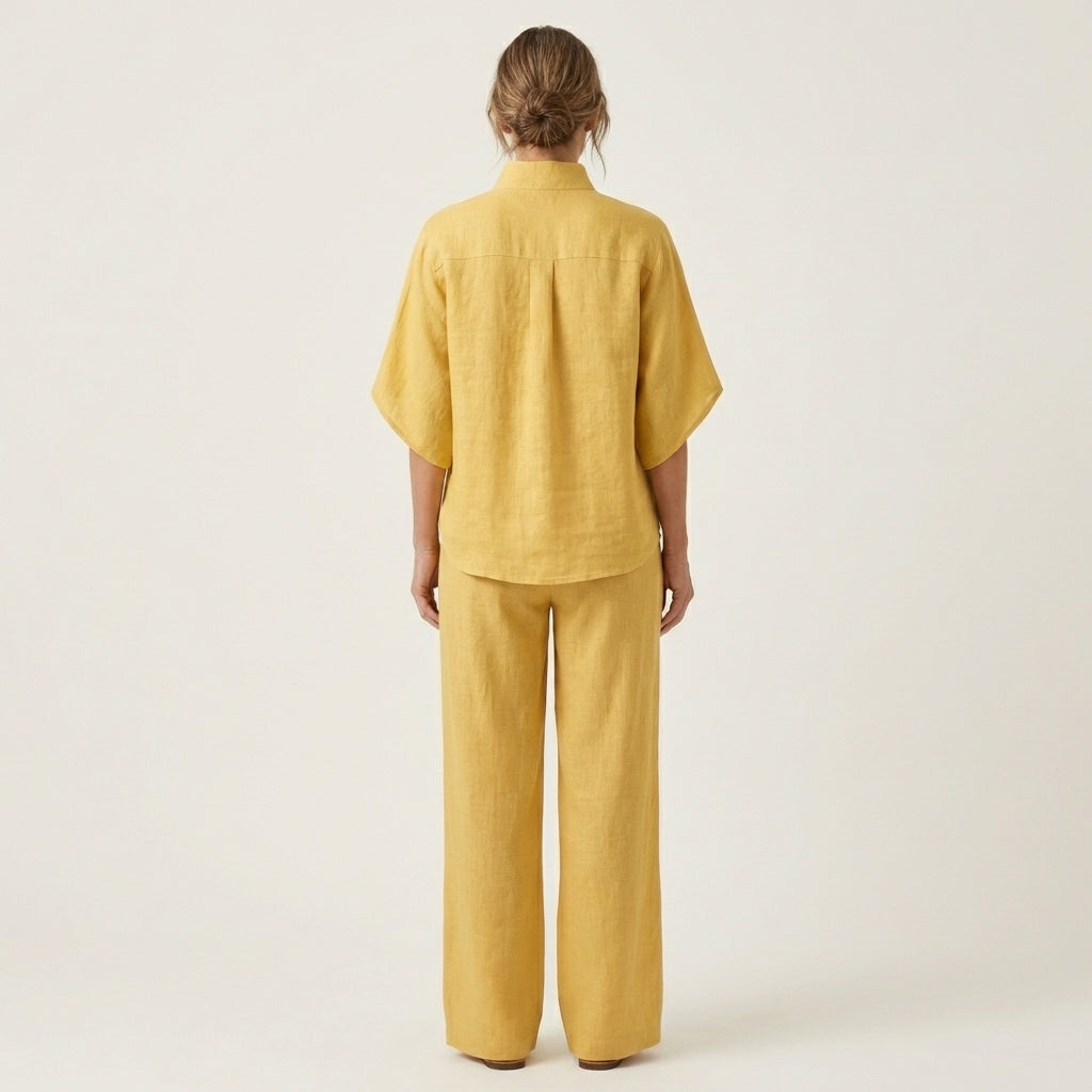 Zerah | Linen Two-Piece Set