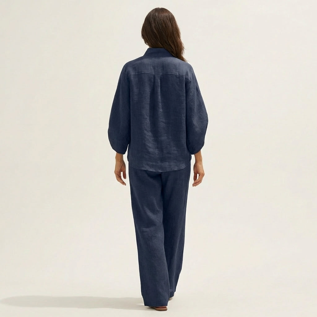 Zerah | Linen Two-Piece Set