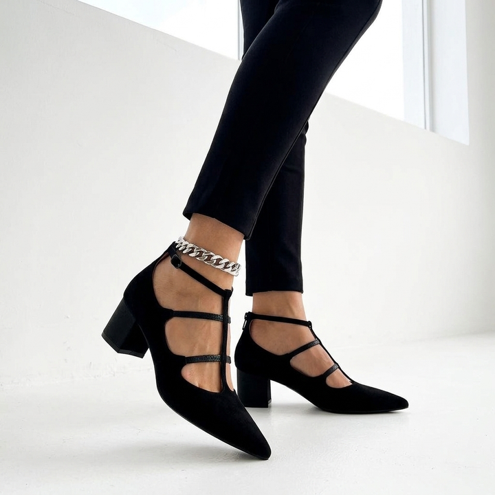 Nancy | Elegant Heels with Straps