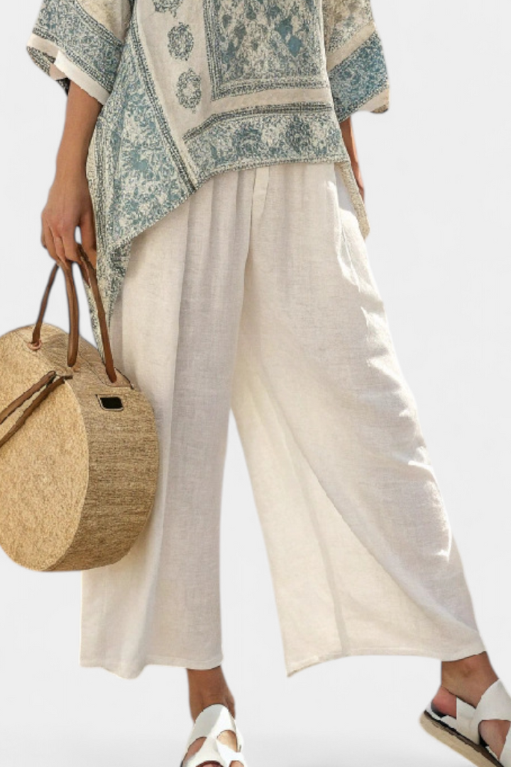 Annalisa - Printed Wide-Leg Trouser Set