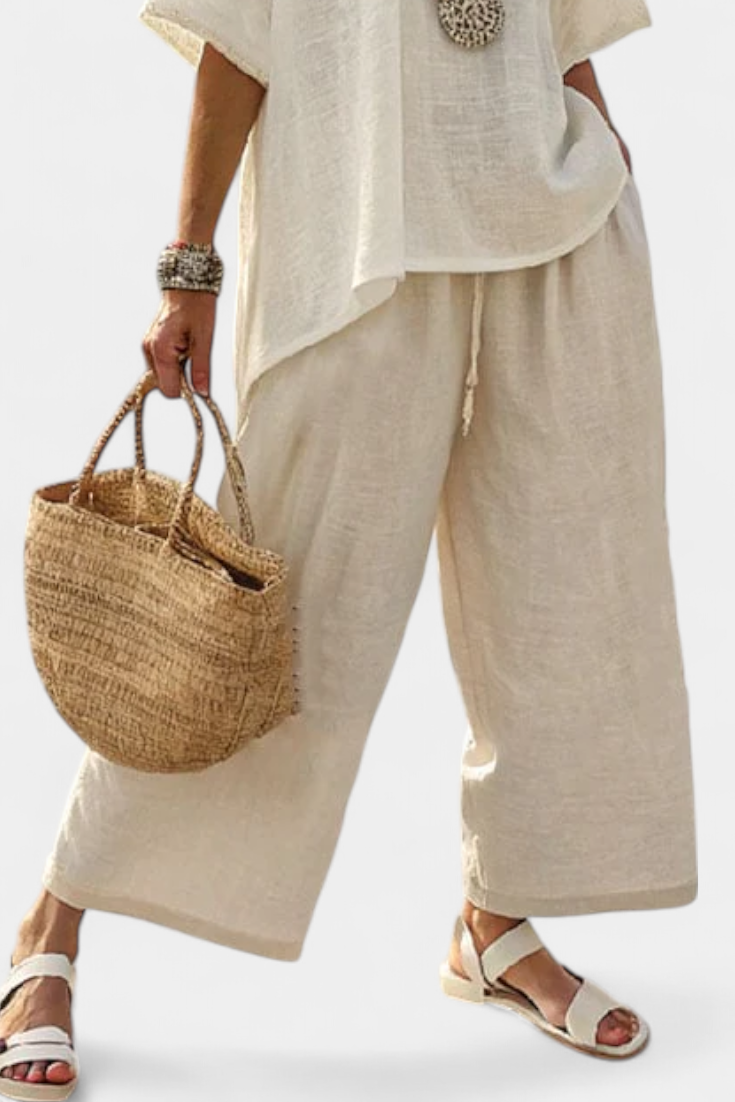 Beatrice - Wide-Leg Trouser Set