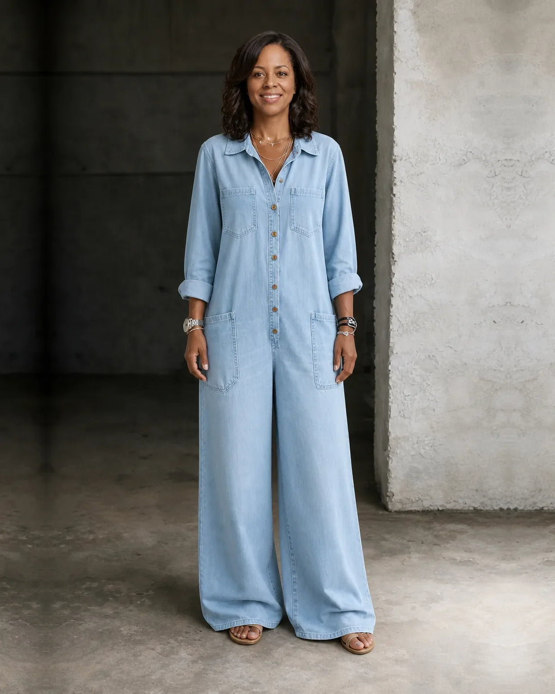 Tamara | Casual Denim Overall