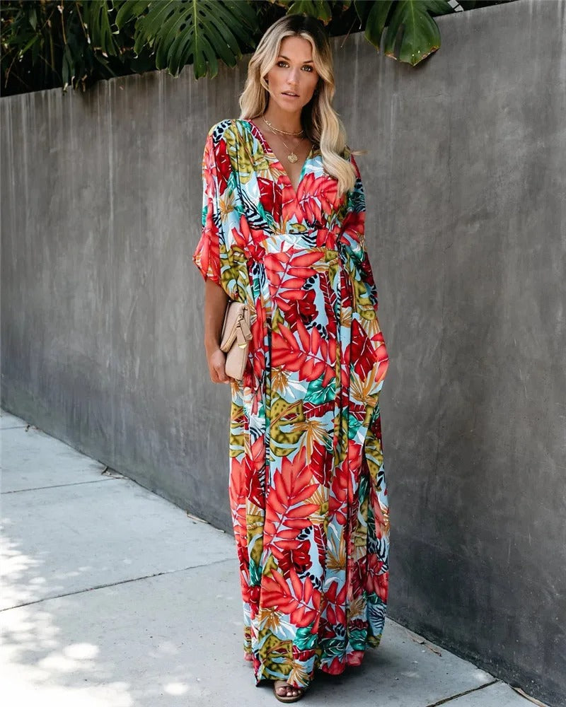 Serena | Women's Wedding Guest Wrap Maxi Dress