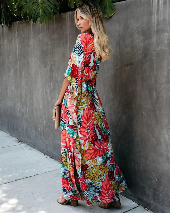 Serena | Women's Wedding Guest Wrap Maxi Dress