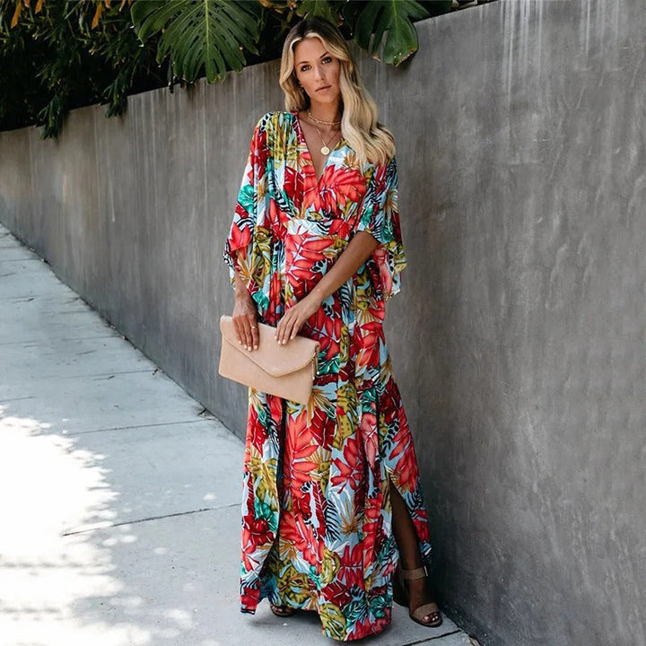 Serena | Women's Wedding Guest Wrap Maxi Dress