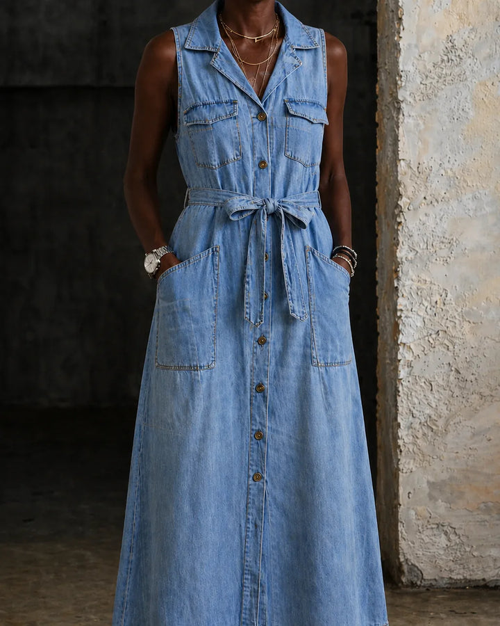 Susana | Classic Everyday Denim Dress