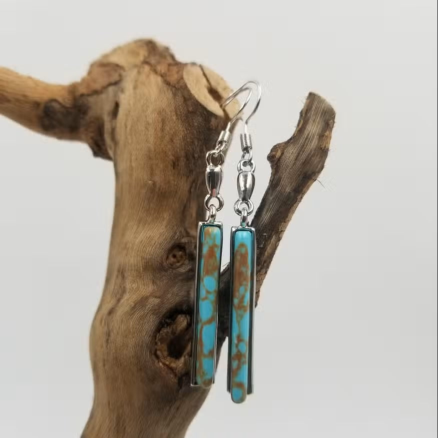 Azura | Vintage Turquoise Earrings