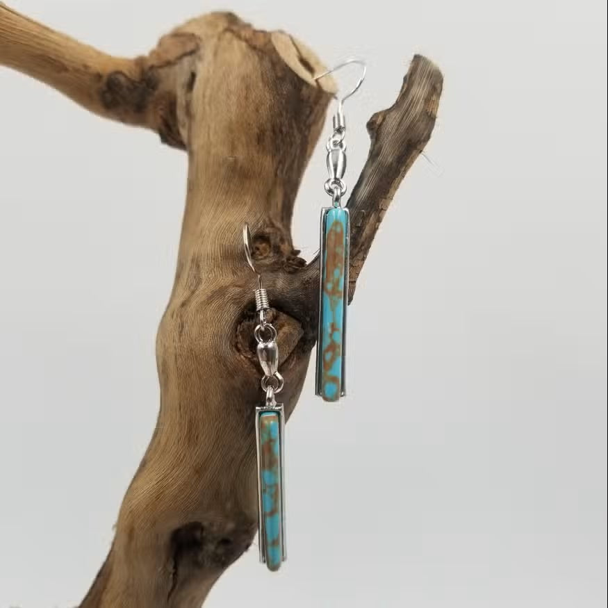 Azura | Vintage Turquoise Earrings