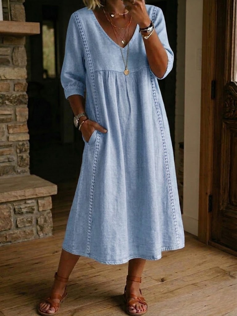 Martha | Comfortable Casual Maxi Dress