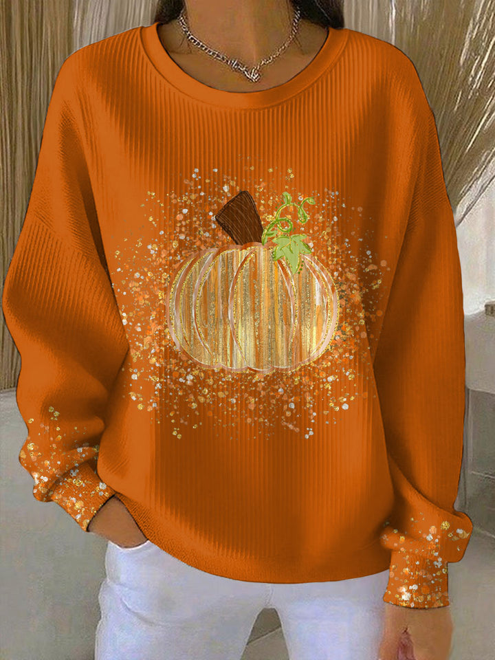 Bridgette | Pumpkin Art Sweatshirt